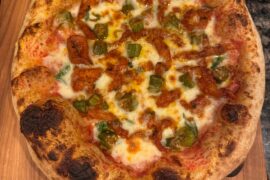 Indian Leftovers Pizza