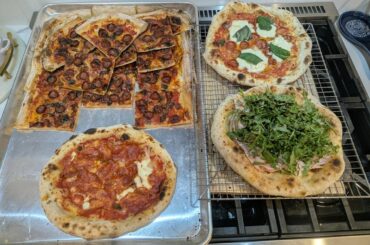 Made some pizza tonight ... and for the next few days.