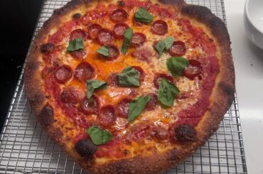 First three attempts making pizza at home!