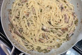 Sardines pasta anyone?