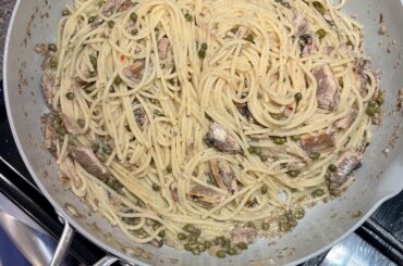 Sardines pasta anyone?