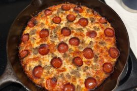 Cast Iron Pan Pizza