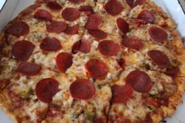 Sausage, pepperoni and giardinera !