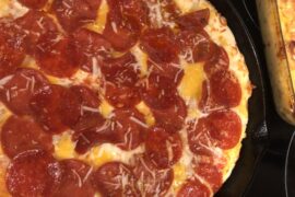 My boys didn’t like my dinner. Whipped this up in under a hour