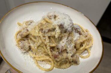 Bucatini alla carbonara 👌