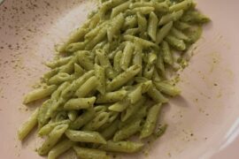 Pasta al pesto...