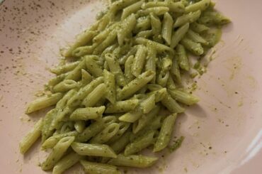 Pasta al pesto...