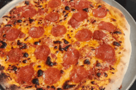 First ever attempt at a home made pizza!