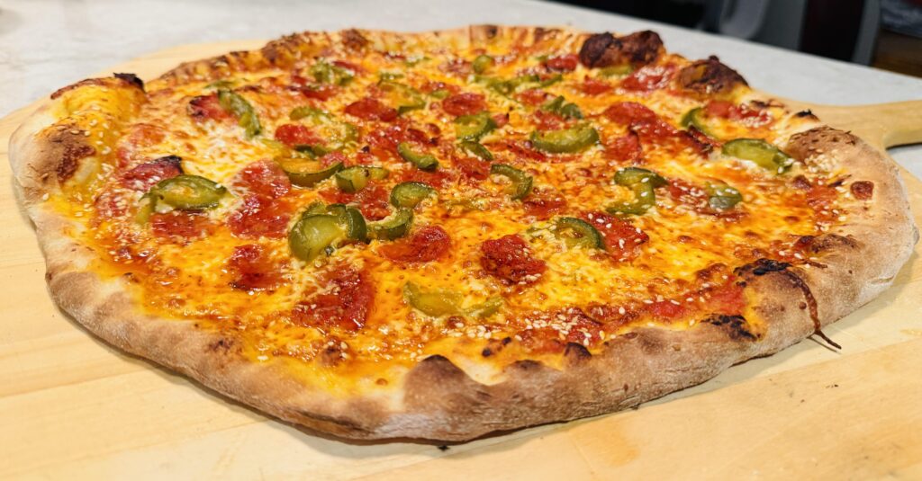 Tried to cheat the 3-day, cold ferment with 12 hrs on the counter.