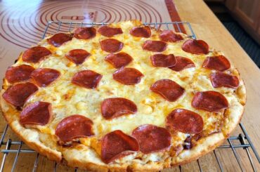 My full day's eating today. This is the best high protein pizza I've ever made.