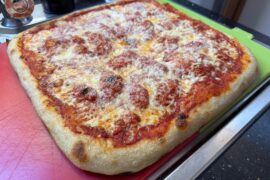 Sourdough Pizza in Teglia