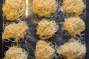 Made some Tagliolini di semola di grano duro