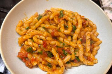 Spicy Mackerel Pasta
