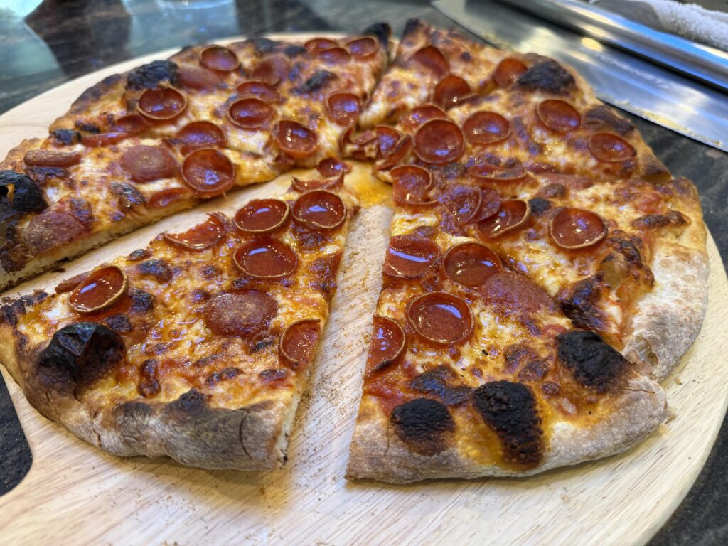 5 days in the fridge, homemade NY style