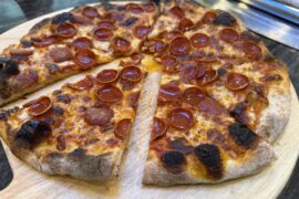 5 days in the fridge, homemade NY style