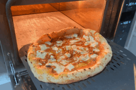 Caramelized onion and goat cheese