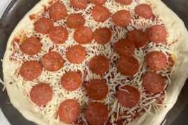 First serious attempt making pizza