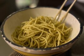 Late night drunk simple spag