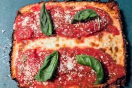 First attempt at a Detroit/Pan pizza