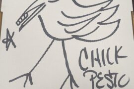 Had chicken pesto from a local spot