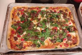 Friday night pizza on Monday