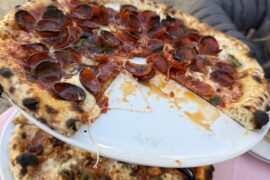 Bettina pizza in Santa Barbara