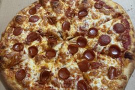 Pepperoni Pizza from a local joint...