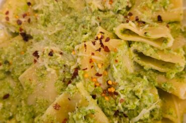 Paccheri/Orecchiette and my Broccoli "Pesto" Sauce