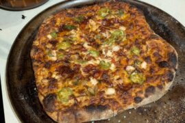 Changed over to bread flour about 90/10 with 00 flour. Turned out good.