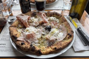 Mortadella Pizza - Magpie Montreal