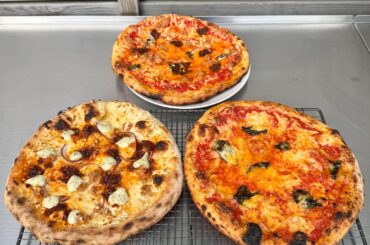 A few pizzas from yesterday