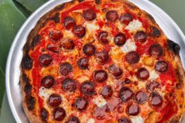 Homemade 16" pepperoni pie