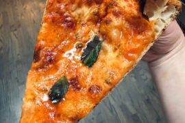 4-Day Cold Fermented 16-inch New York Style Pizza. Baked in 5 minutes.