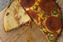 I made some pan pizzas a week or so ago.