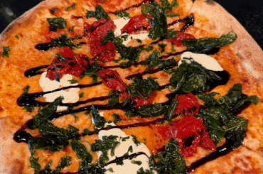 homemade pizza i made last night