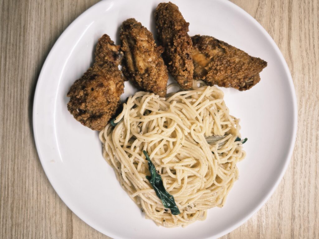 Trying making my own aglio e olio