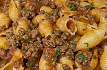 Beef pasta shells im really love it!!