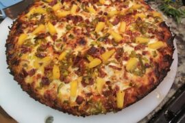 Some Bacon-Pineapple-Jalapeno pan pizza from tonight + A Question!!