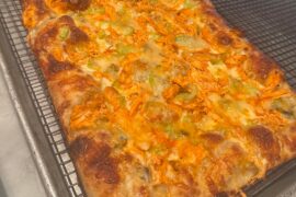 Buffalo Chicken Sicilian Slice