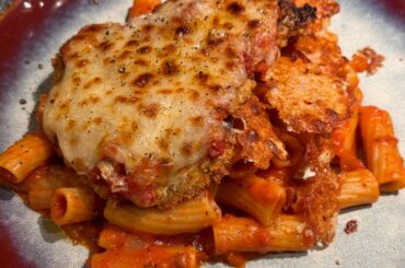 Chicken Parm that I made last night.