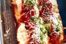 Detroit Style Meatball Pie