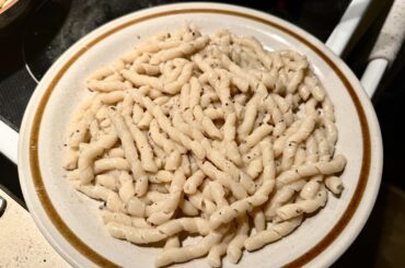 Cacio e Pepe with Busiate