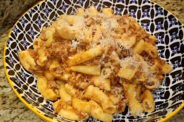 7 hour slow cooked Bolognese ragu