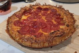 Stuffed crust first attempt