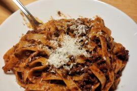 Tagliatelle Bolognese