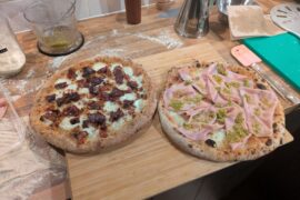 The pizzas I made last night