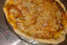 Made on outdoor propane grill