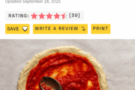 Tried this recipe for the sauce, added Pepperoni, Roasted Red Bell Peppers and Spinach