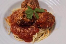 Meatball and Spaghetti