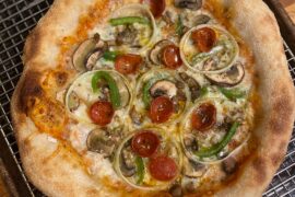 Friday night Sourdough personal pizza